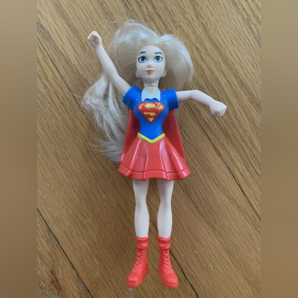 2/$20 DC Superhero Girls Supergirl Toy #3  Made for McDonald's Happy Meal 2016